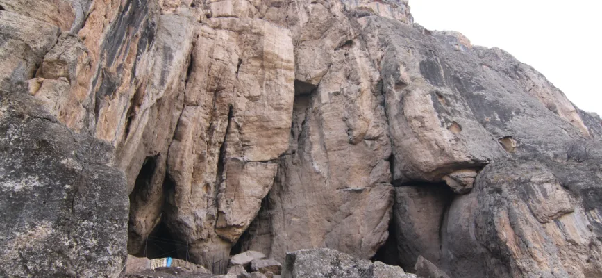 Entrance to Areni-1 Cave in Vayots Dzor